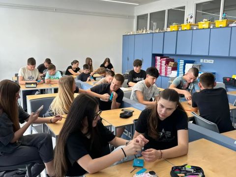 Nikola Tesla Network - Održane STEM radionice u Šibeniku