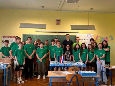 Nikola Tesla Network - Održane STEM radionice u Dugoj Resi