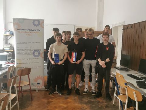 Nikola Tesla Network - STEM radionice u I. tehničkoj školi Tesla u Zagrebu!