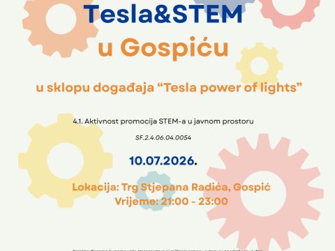 Nikola Tesla Network - Tesla&STEM manifestacija u Gospiću