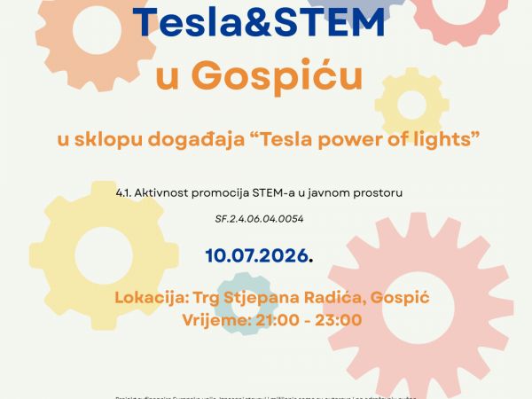Tesla&STEM manifestacija u Gospiću