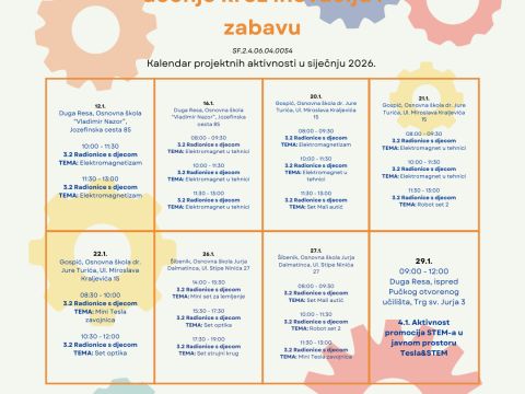 Nikola Tesla Network - Ažurirali smo kalendar za mjesec siječanj 2026!