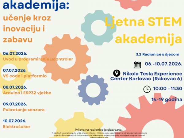 Nova STEM avantura za srednjoškolce počinje ovog ljeta!