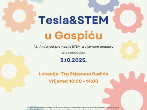 Nikola Tesla Network - “Tesla&STEM” u Gospiću 3. listopada 2025.