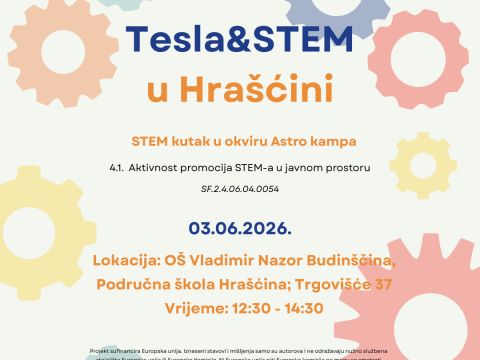 Nikola Tesla Network - STEM avantura stiže u Hrašćinu!