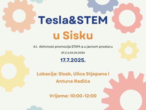 Nikola Tesla Network - Tesla&STEM u Sisku