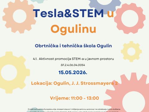 Nikola Tesla Network - Tesla & STEM manifestacija dolazi u Ogulin!