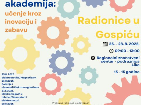 Nikola Tesla Network - Najava radionica u Gospiću