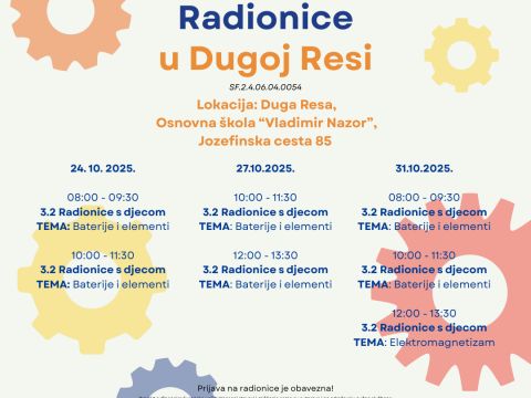 Nikola Tesla Network - Mala iskra znatiželje – velika doza STEM zabave u Dugoj Resi!