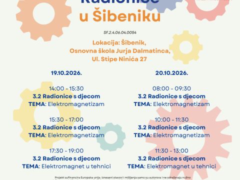 Nikola Tesla Network - STEM radionice u Šibeniku: elektromagnetizam i elektromagnet u tehnici