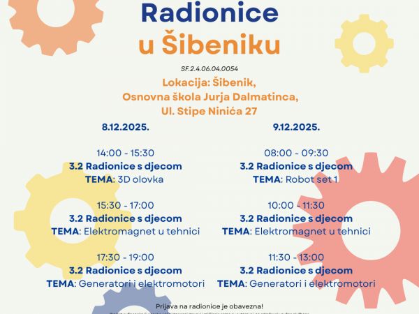 Šibenik u znaku STEM-a: stiže show koji pali znatiželju i donosi pokuse, robote i kreativne izazove!