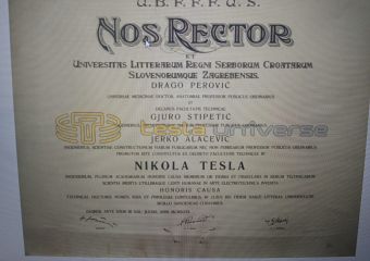 Nikola Tesla Network - 100 Years Ago