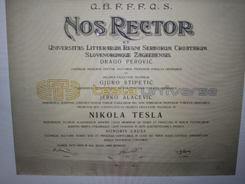 Nikola Tesla Network - 100 Years Ago