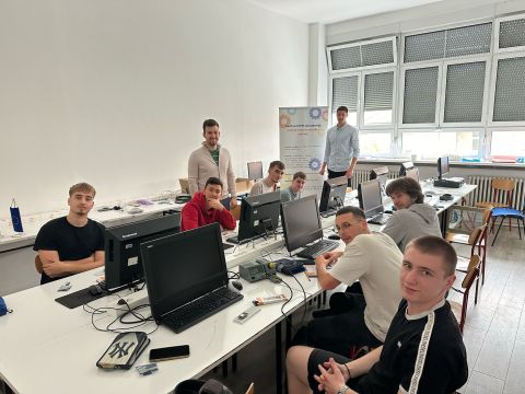 Nikola Tesla Network - Održane radionice u Zagrebu u I. tehničkoj školi Tesla__NOVA