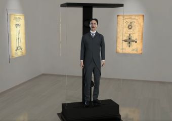 Nikola Tesla Network - 3D Nikola Tesla