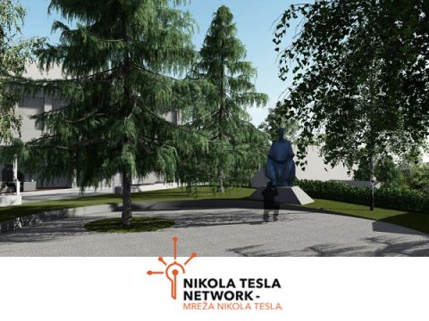 Nikola Tesla Network - Contract signing for works on the arrangement of the square and the erection of a monument to Nikola Tesla